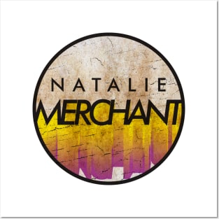 Natalie Merchant - VINTAGE YELLOW CIRCLE Posters and Art